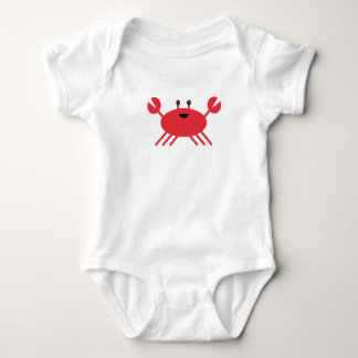 Cute Crab Nautical Ocean Anchor Sail Romper T-shirt