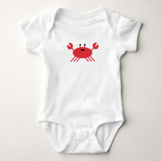 Cute Crab Nautical Ocean Anchor Sail Romper Tröja