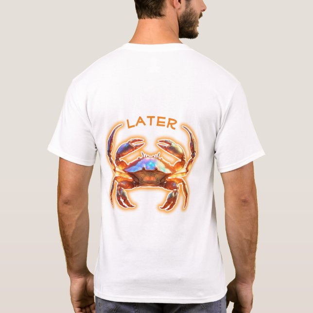 Cute Crab T Shirt (Baksida)