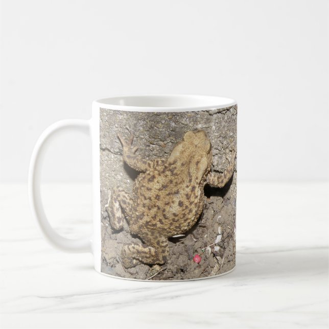 Cute Crawling Toad Coffee Mugg (Vänster)