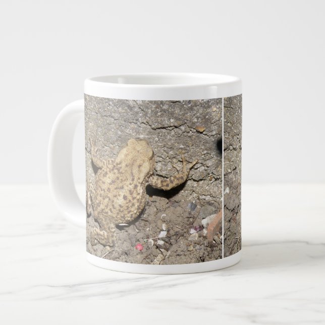 Cute Crawling Toad Mugg Jumbo Mugg (Framsida vänster)