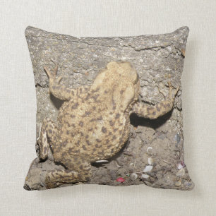Cute Crawling Toad Pillow Kudde
