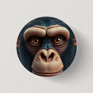 Cute Crazy Funny Chimpanzee Knapp
