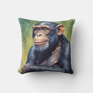 Cute Crazy Funny Chimpanzee Kudde