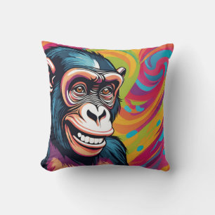 Cute Crazy Funny Chimpanzee Kudde