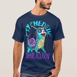 Cute Crazy Psycedelic Unicorn Artwork 4 T Shirt