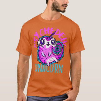 Cute Crazy Psycedelic Unicorn Artwork T Shirt