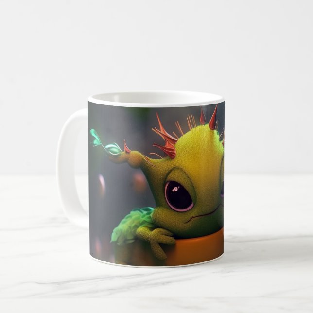 Cute Creature Kaffemugg (Framsida vänster)