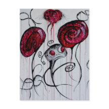 Cute Creepy Creatue Goth Fantasy Ledsen Monster Ar