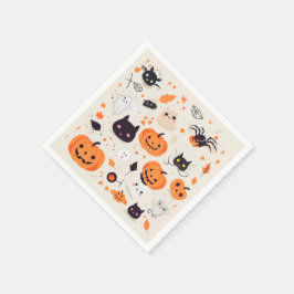 Cute Creepy Critters Halloween Treat Pappersservett