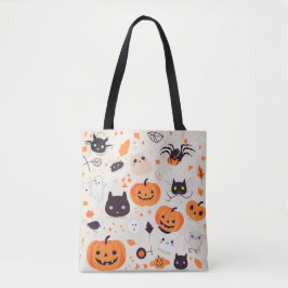 Cute Creepy Critters Halloween Trets Tygkasse