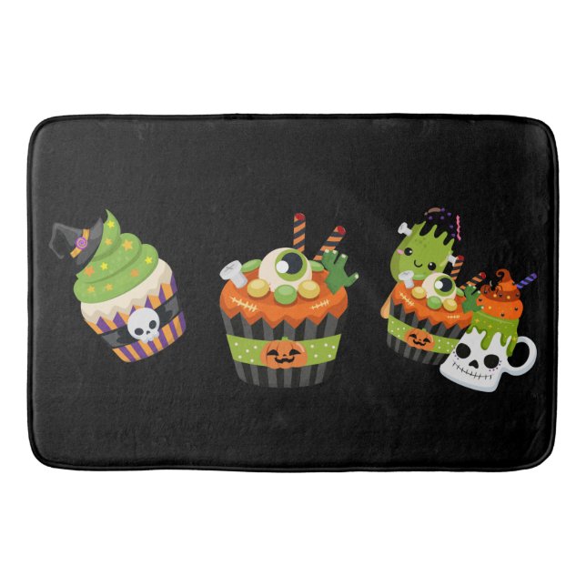 Cute & Creepy Halloween Trets Badrumsmatta (Framsidan)