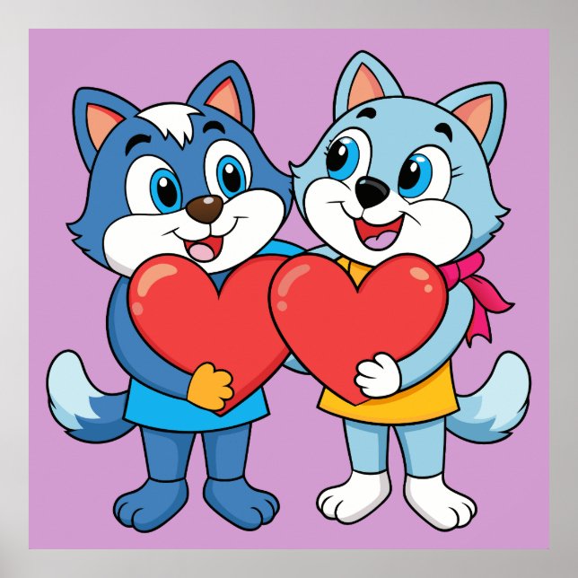 Cute Critter Par Poster (Framsidan)