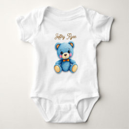 Cute Crochet Bear Personalized  T Shirt
