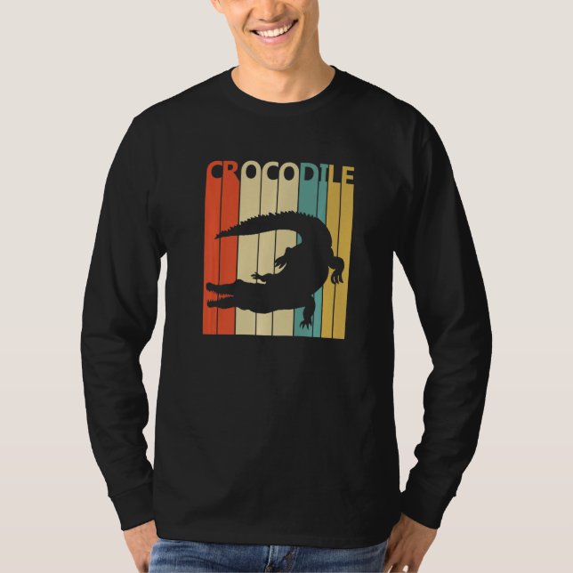 Cute CrocodiAnimal T Shirt (Framsida)