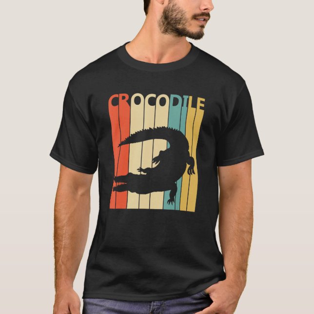 Cute CrocodiAnimal T Shirt (Framsida)