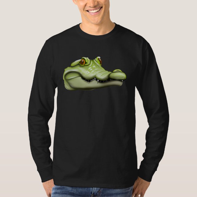 Cute Crocodile T Shirt (Framsida)