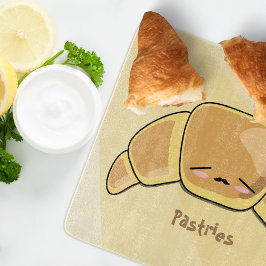 Cute Croissant Kawaii Fransk Pastry