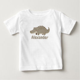 Cute Crokodile Namn personaliserbar T Shirt