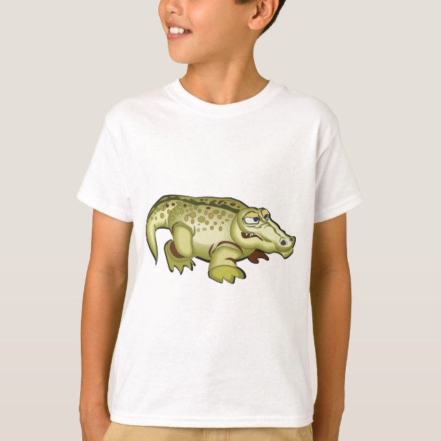 Cute Crokodile T-shirt (Framsida)