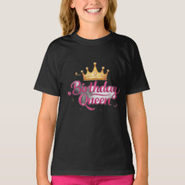 Cute Crown Birthday Girl Tee for Teenagers outfit