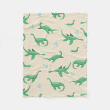 Cute Cryptid Loch Ness Monster Blanket