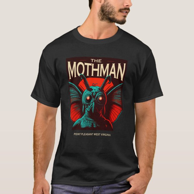Cute Cryptid Mothman 2 T Shirt (Framsida)