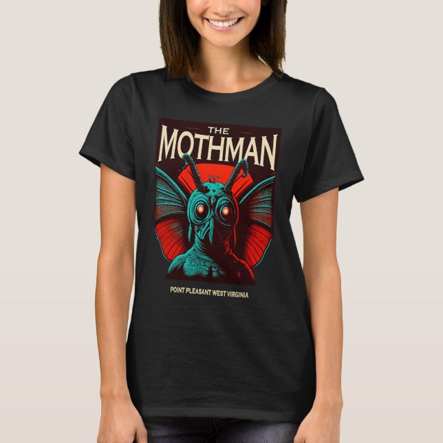 Cute Cryptid Mothman  2 T Shirt (Framsida)