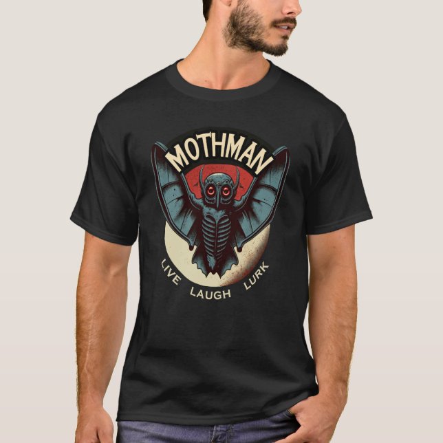 Cute Cryptid Mothman 6 T Shirt (Framsida)