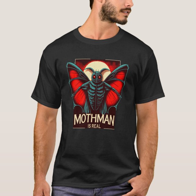 Cute Cryptid Mothman  7 T Shirt (Framsida)