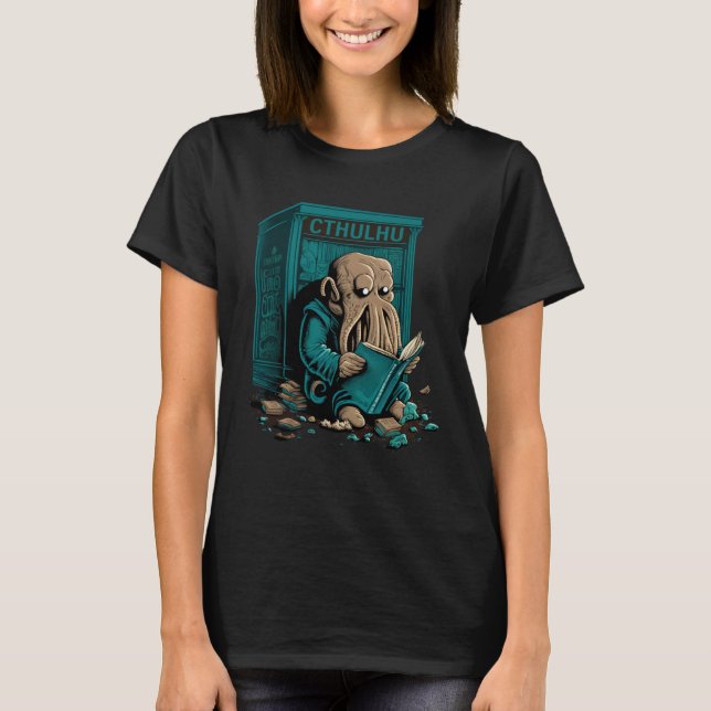 Cute Cthulhu  1 T Shirt (Framsida)