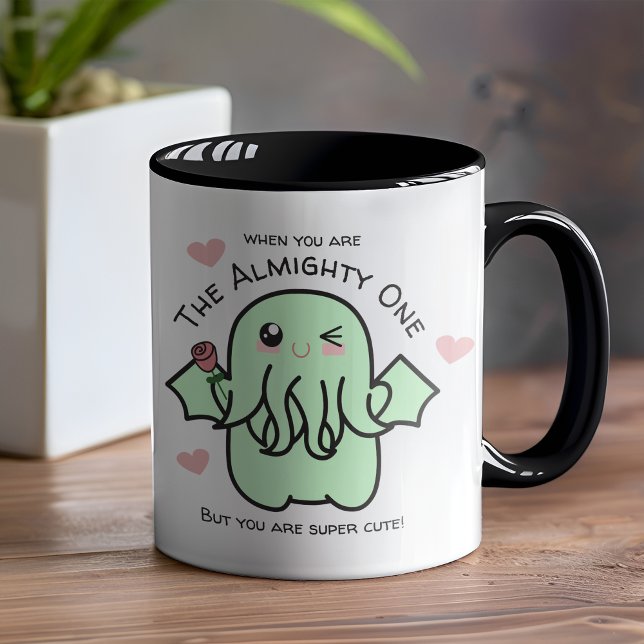 Cute Cthulhu Coffee Mugg (Skapare uppladdad)