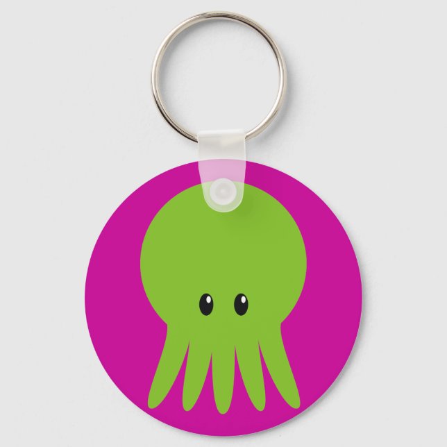 Cute Cthulhu Nyckelring (Framsida)