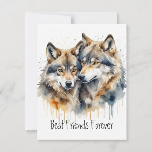 Cute Cuddling Vargs Best Friends for ver, BFF.