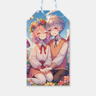 Cute Cudely Anime par Whimsical Romantic Presentetikett