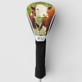 Cute Cudely Cow Brown Grönt