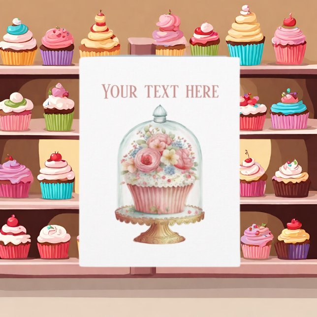 Cute cupaka älskare add text kort (Skapare uppladdad)