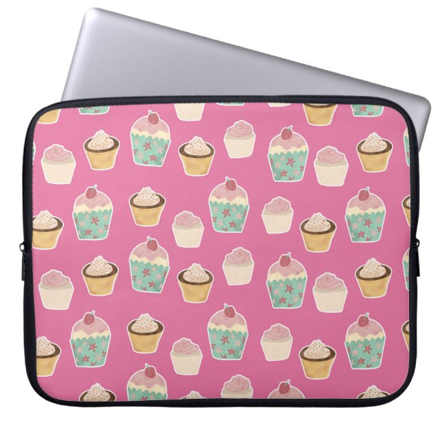 Cute cupaka mönster laptop fodral (Framsidan)