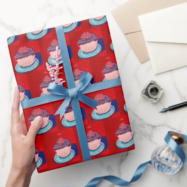 Cute Cupcke Presentpapper (Gifting)