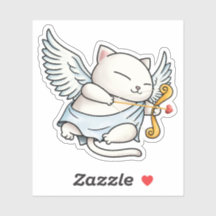 Cute Cupid Cat Angel