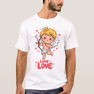 Cute Cupid Kärlek T Shirt