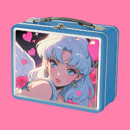 Cute Cupid Metall Lunchbox