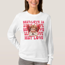 Cute Cupid Valentines dag Self kärlek