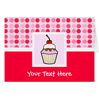 Cute Cupkaka Hälsningskort