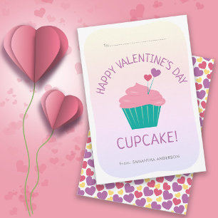 Cute Cupkaka Kids Classroom Valentine