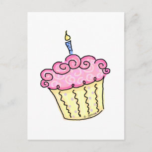 Cute Cupkaka Vykort