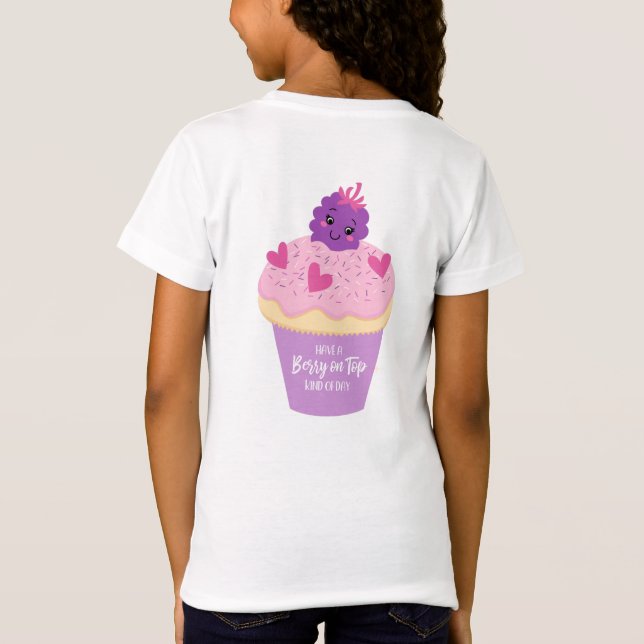 Cute Cuptårta T-Shirt (Baksida)