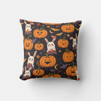 Cute cushion för Halloween Kudde
