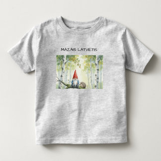 Cute Custom Latvian Latvietis gnome T Shirt