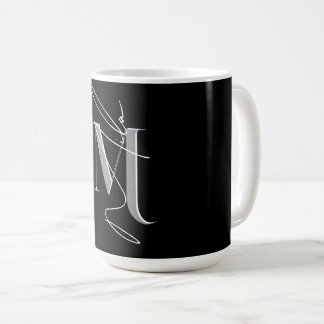Cute Custom name initialer Girl Kaffemugg